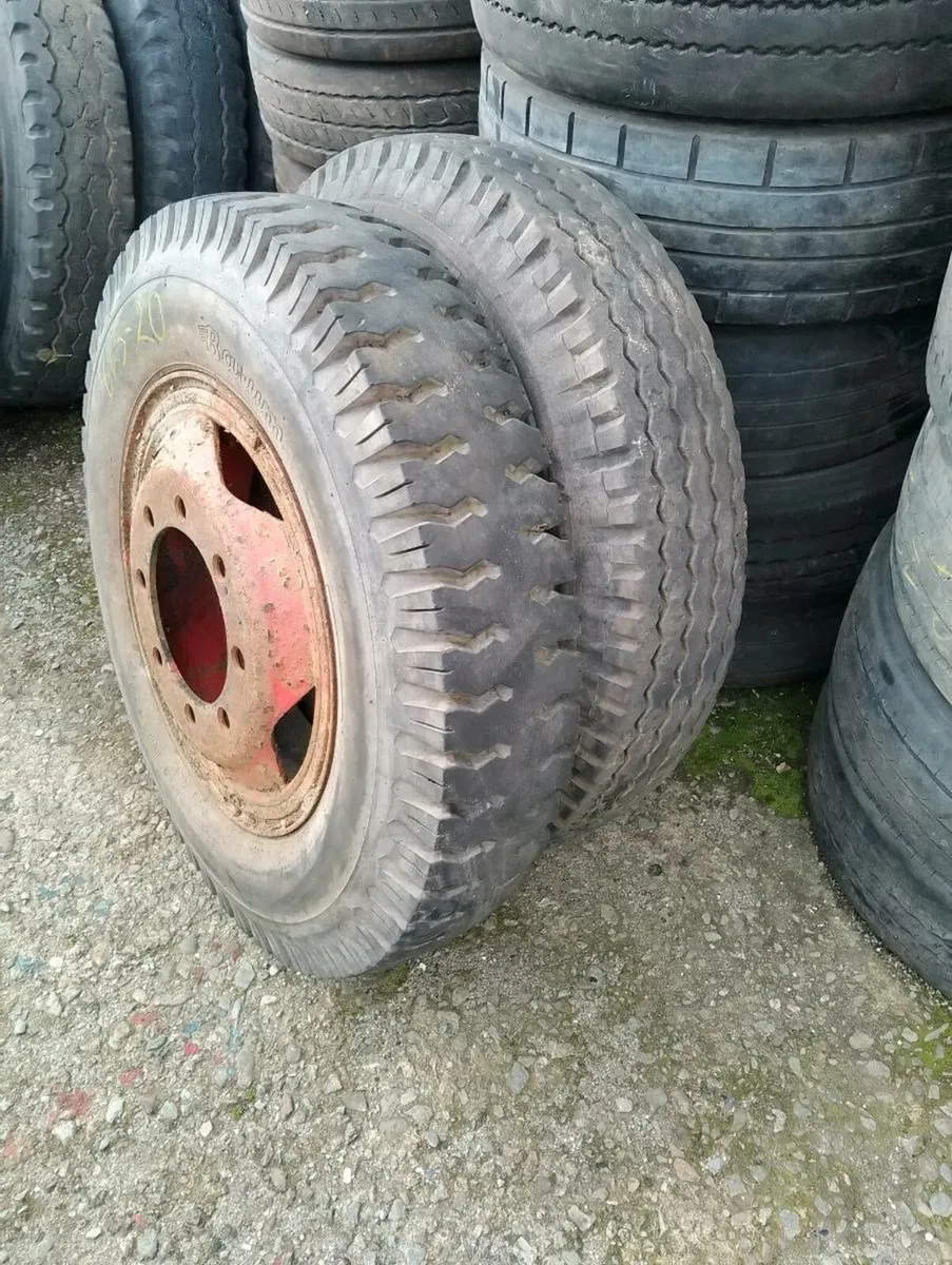 Wheels 8 stud 825 X20,275/70R22.5,10R22.5All Sizes - Image 1