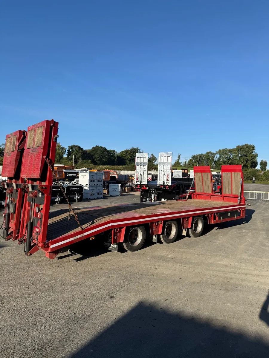 Chieftain commercial drawbar Lowloader 2017 model - Image 1