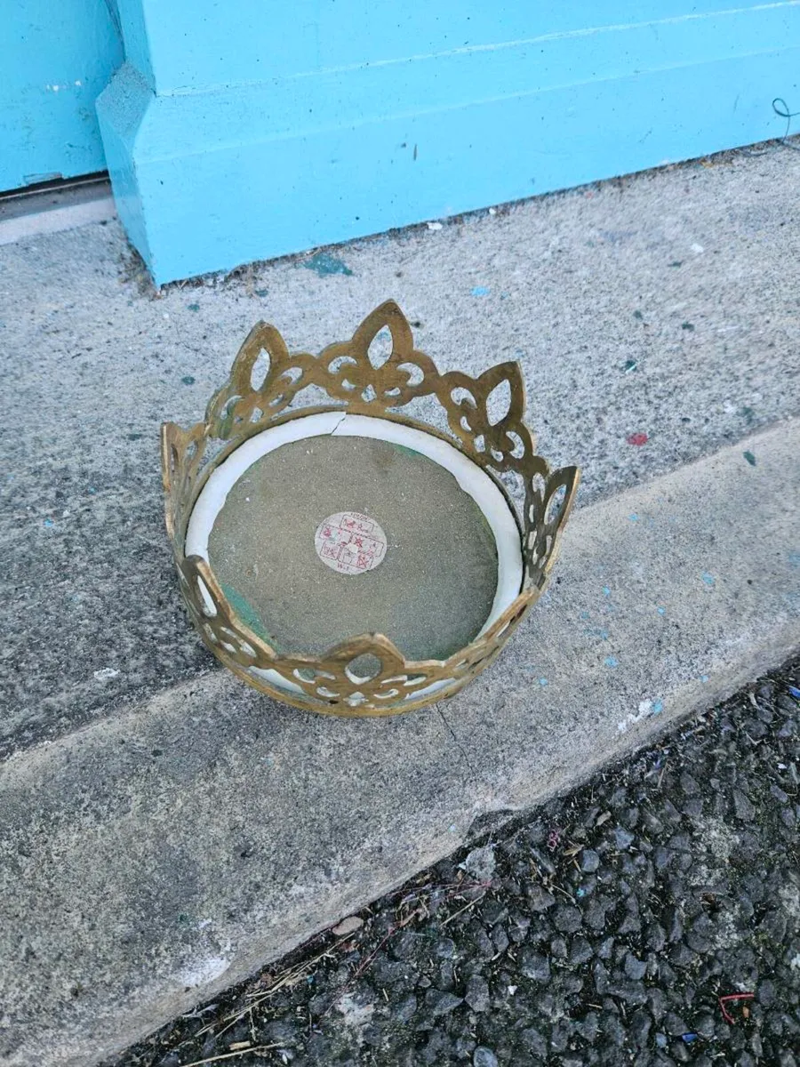 Vintage Brass Candle Holder - Image 2