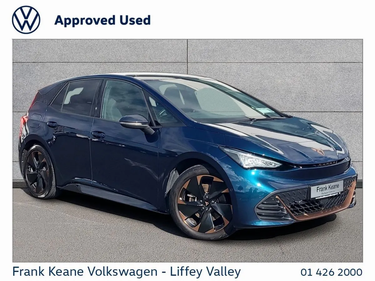 Cupra Born 58kwh 204BHP  aurora Blue one Owner Fr - Image 1