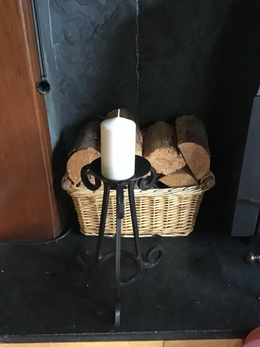 Cast Iron Candle Holder - Image 2