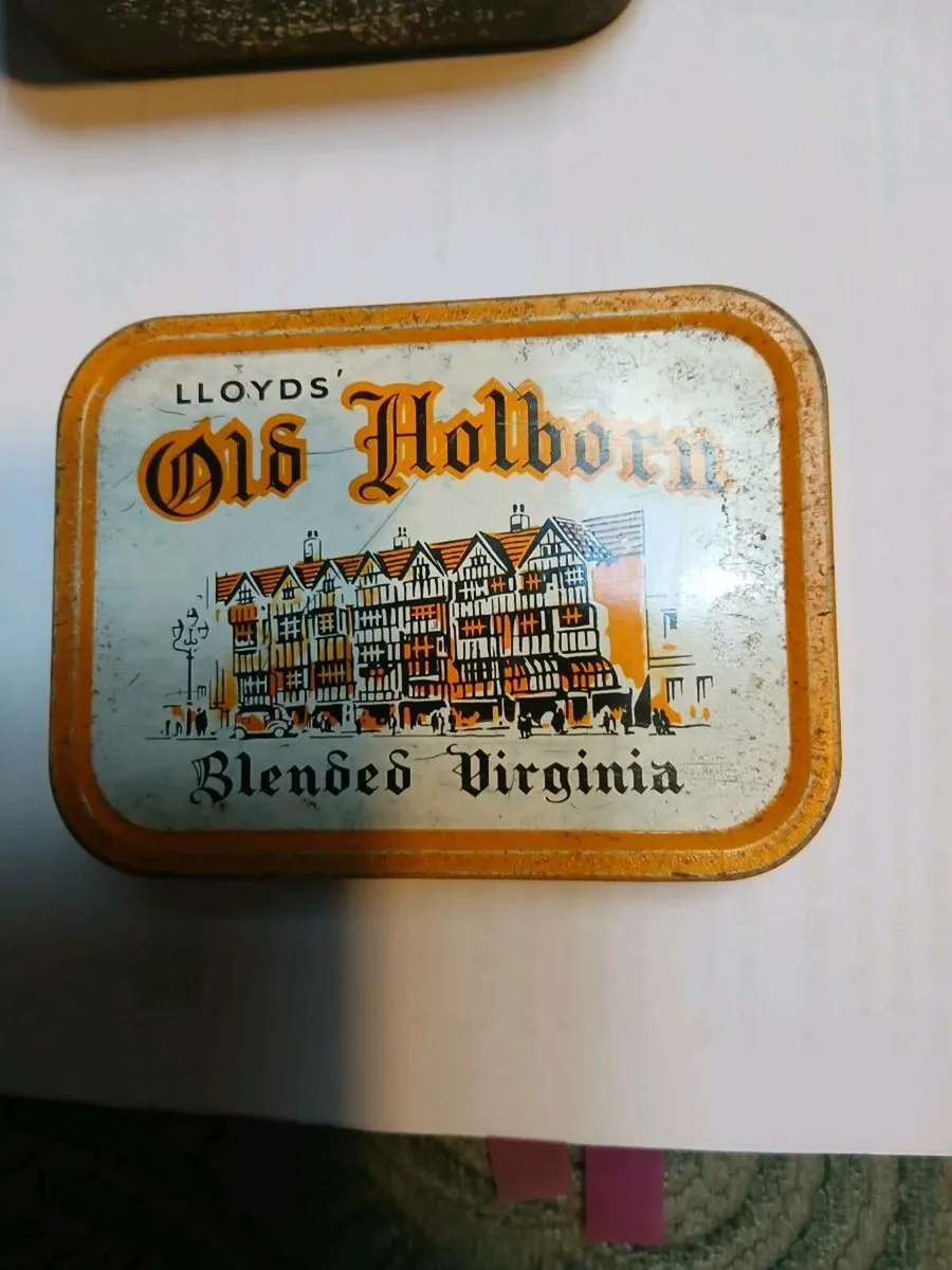VINTAGE  TOBACCO TINS - Image 1