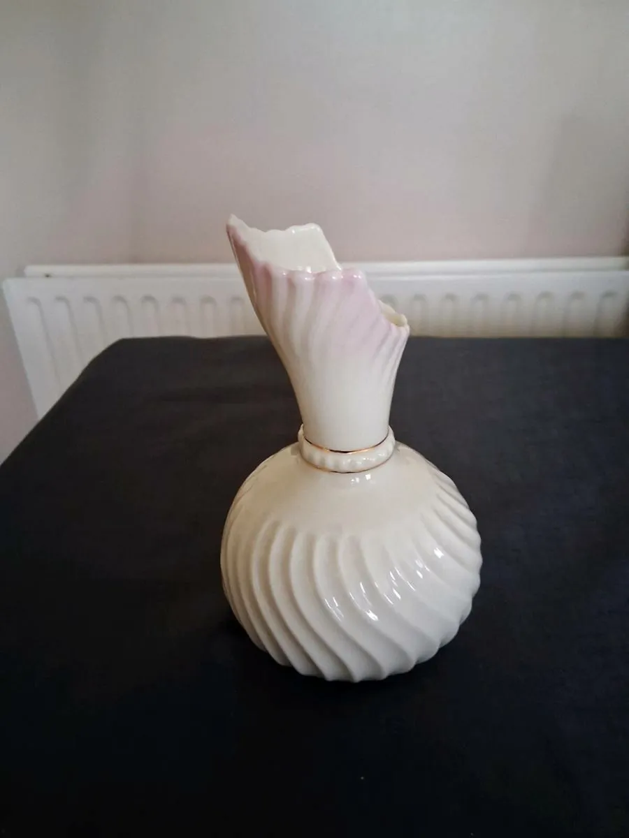 Belleek China Vase - Image 2