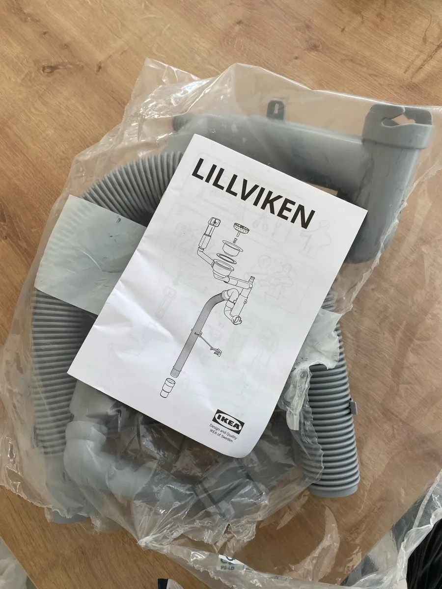 Kitchen Sink Waste Pipe, Water Trap and Strainer