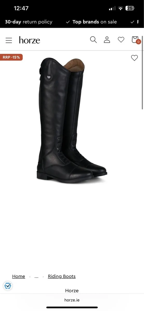 women’s Riding boots size 38 - Image 1