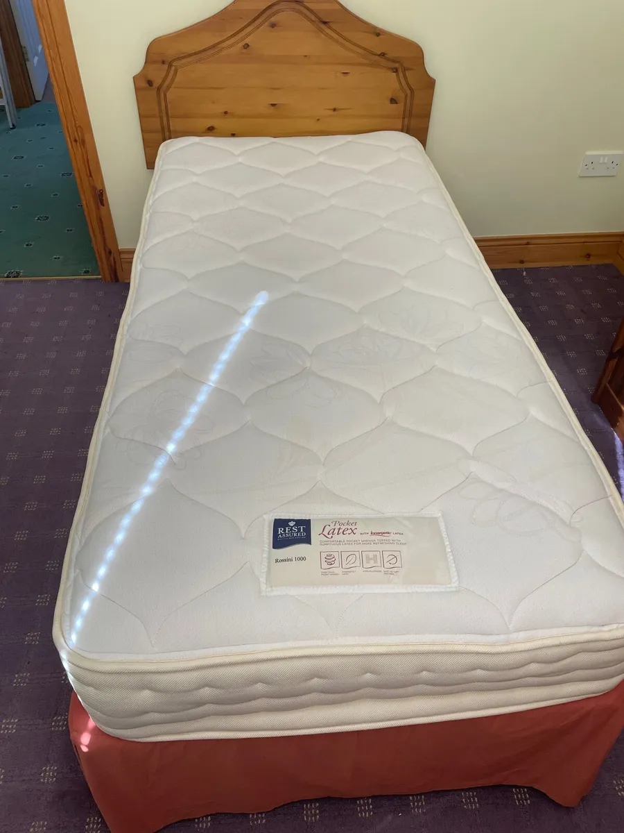 Single bed with headboard - Image 3