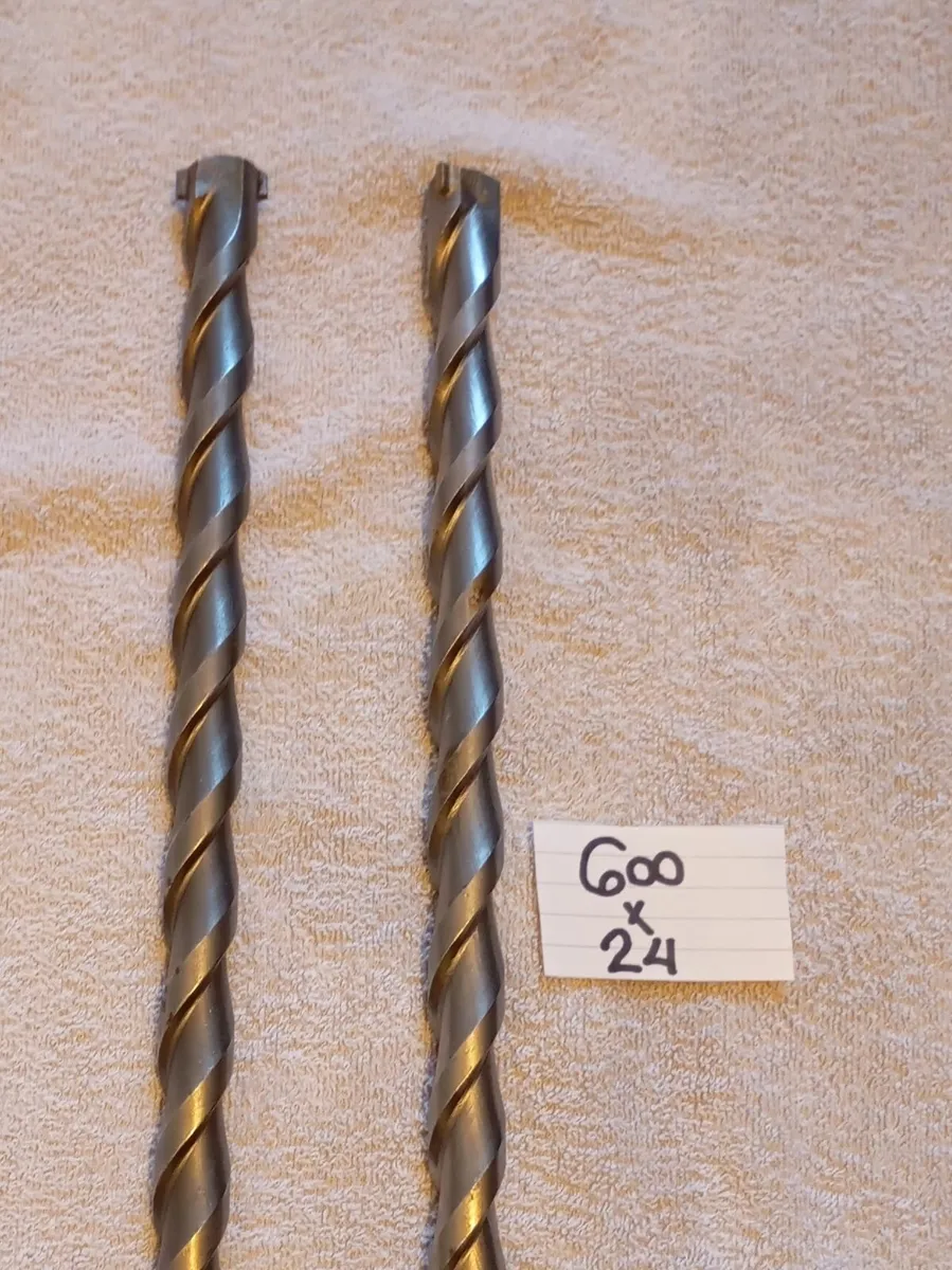 600mm x 24mm SDS Masonry Drill Bits - Image 2