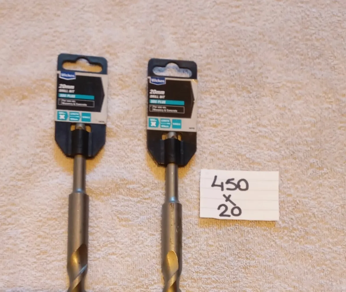 450mm x 20mm SDS Masonry Drill Bits - Image 2