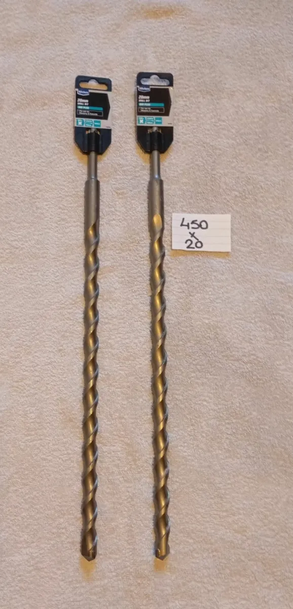 450mm x 20mm SDS Masonry Drill Bits - Image 1