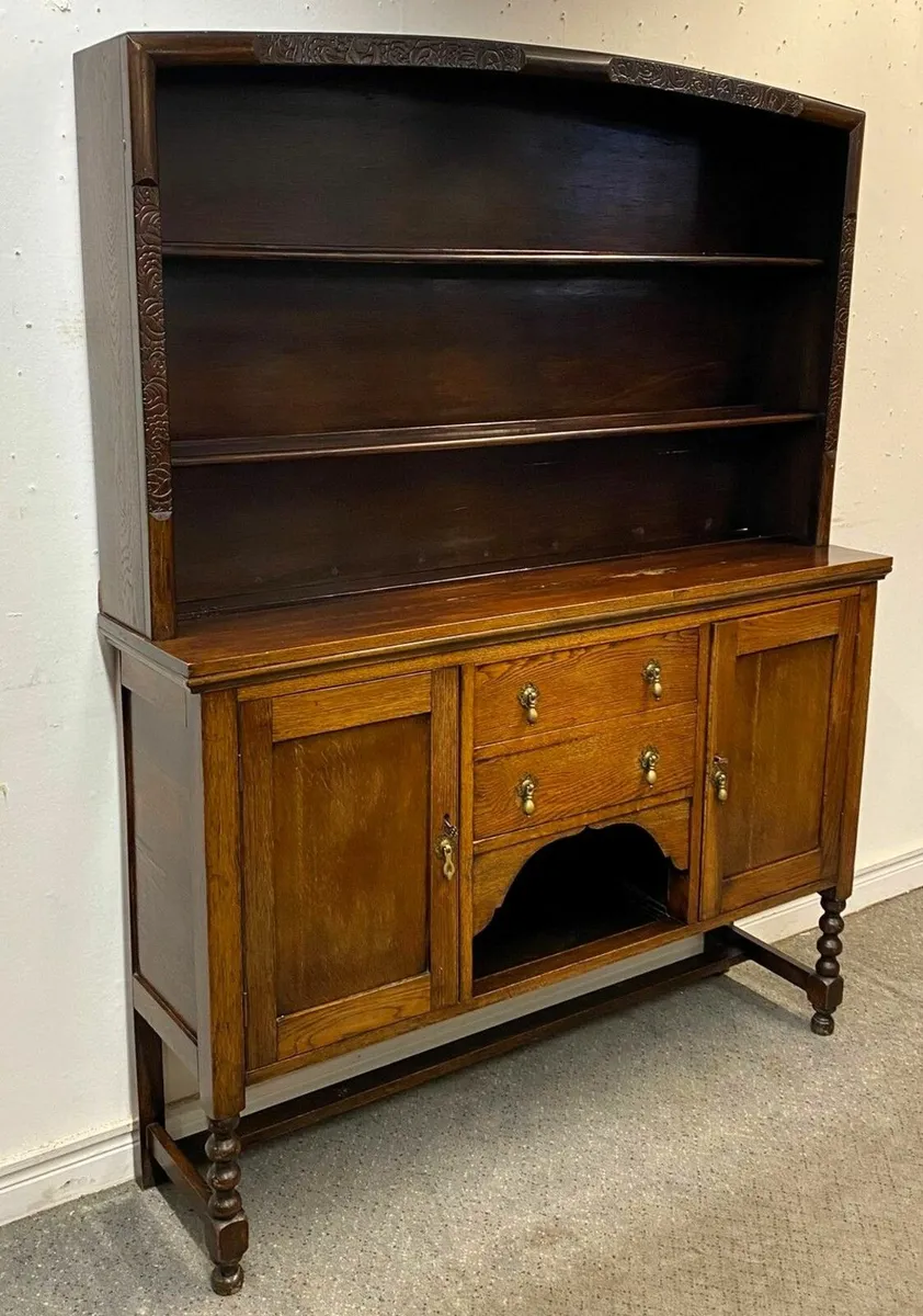 Vintage Oak Dresser - Image 2