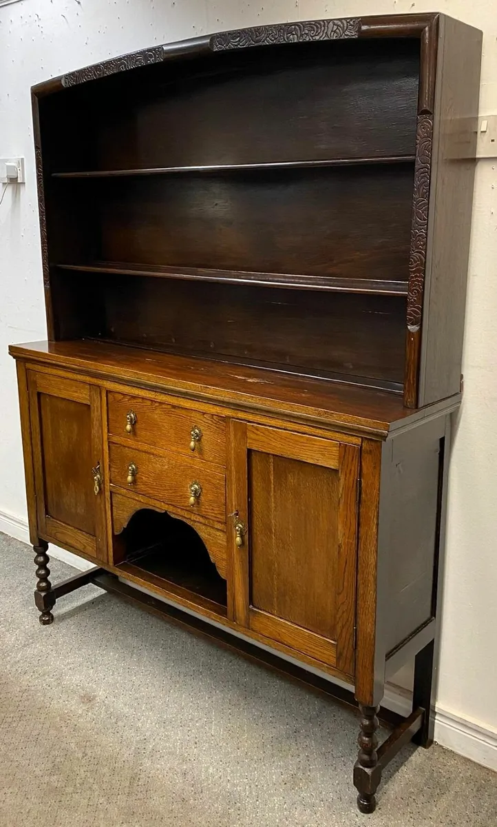 Vintage Oak Dresser - Image 3