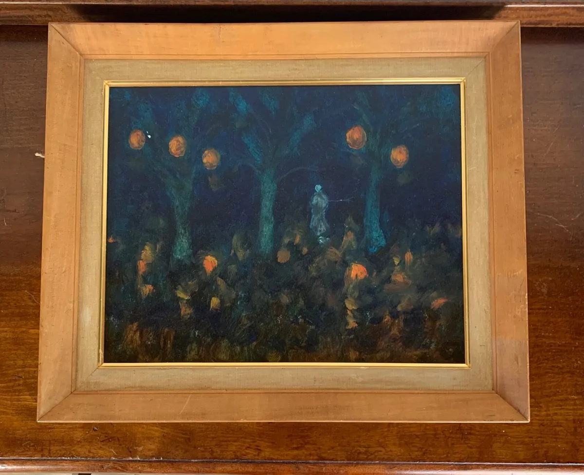 Woodland with lanterns - Image 1
