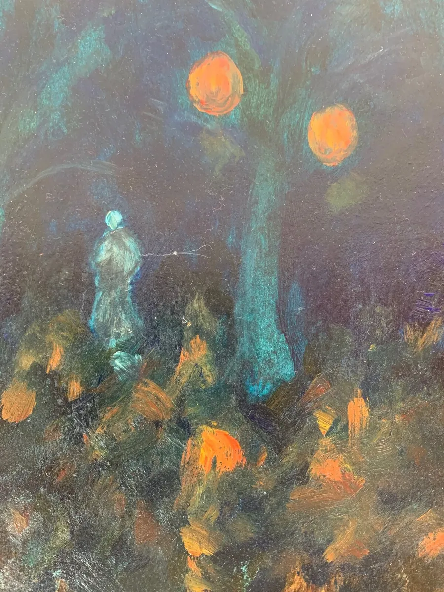 Woodland with lanterns - Image 2