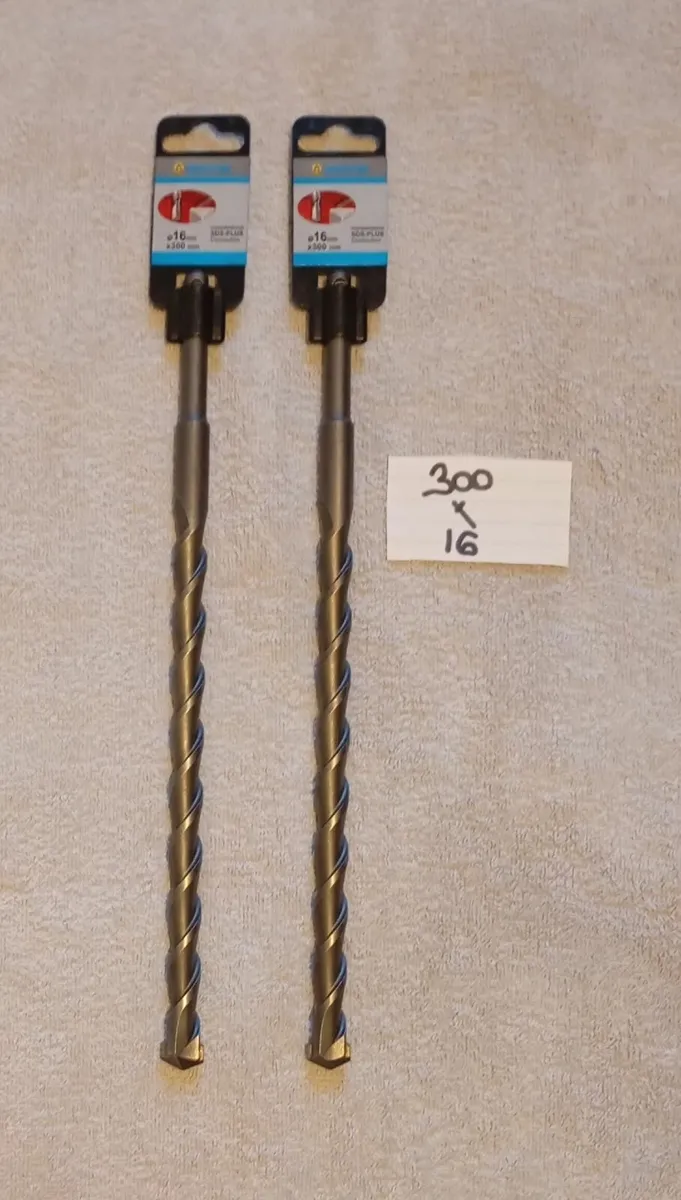300mm x 16mm SDS Masonry Drill Bits - Image 1