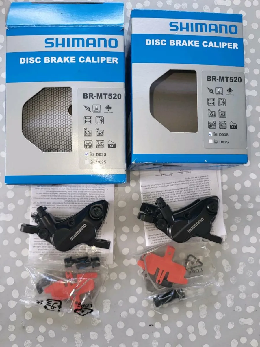 Shimano MT520 4 piston brakes - Image 2
