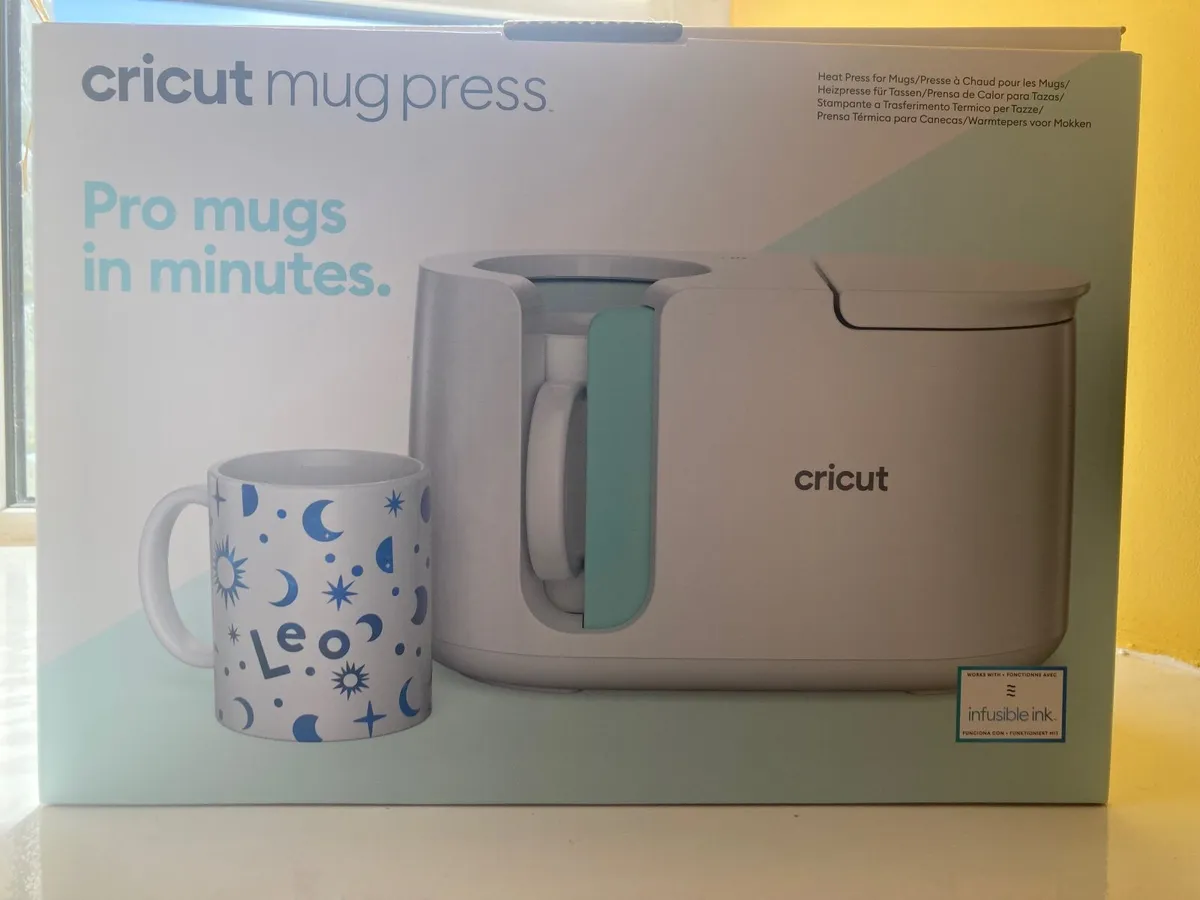 Cricut mug press incl. ceramic mugs, infusible ink - Image 1