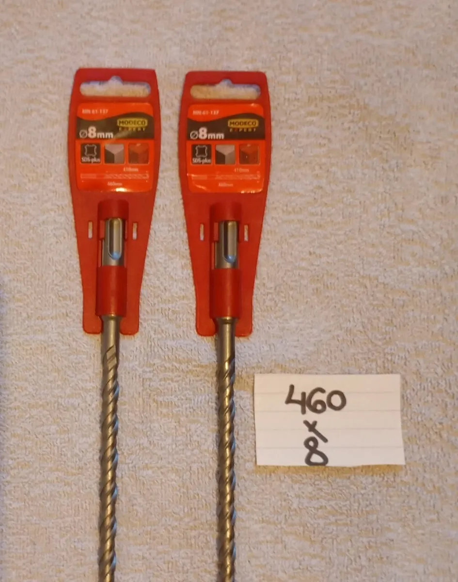 460mm x 8mm SDS Masonry Drill Bits - Image 2