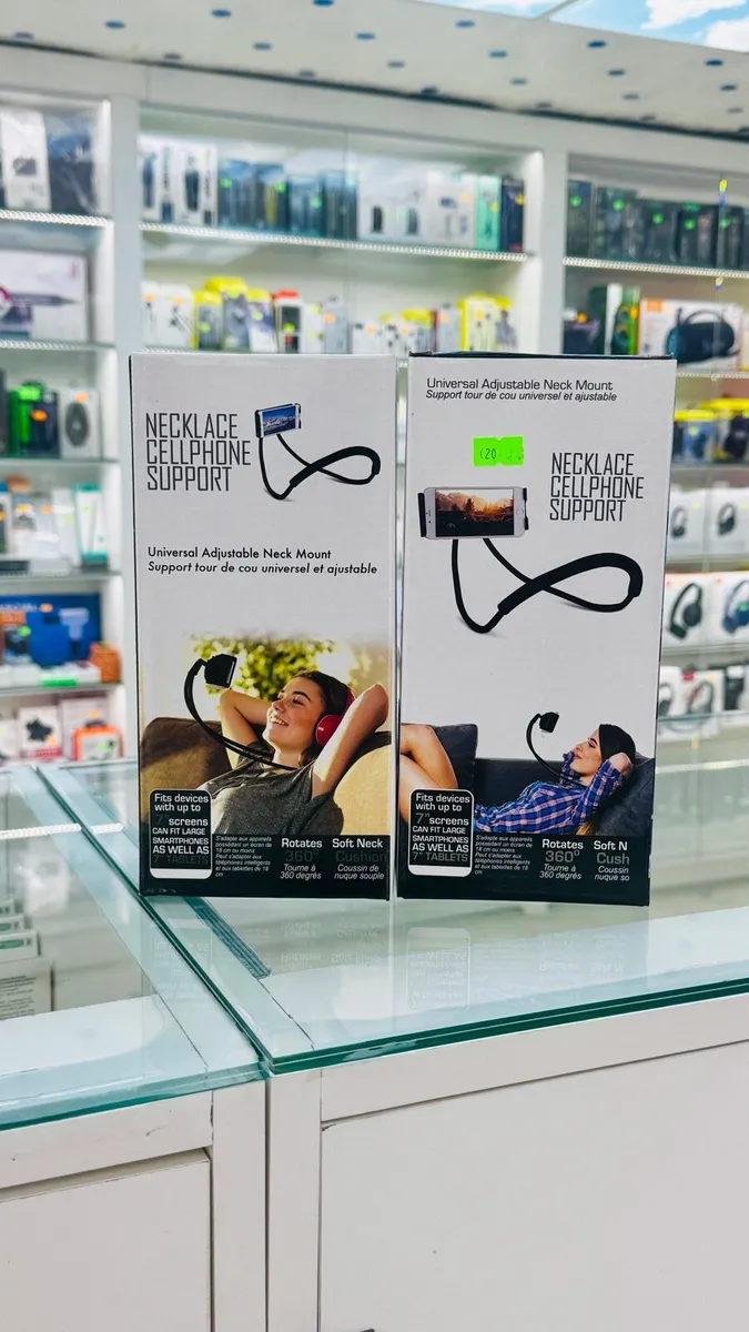 Necklace Cellphone Support
