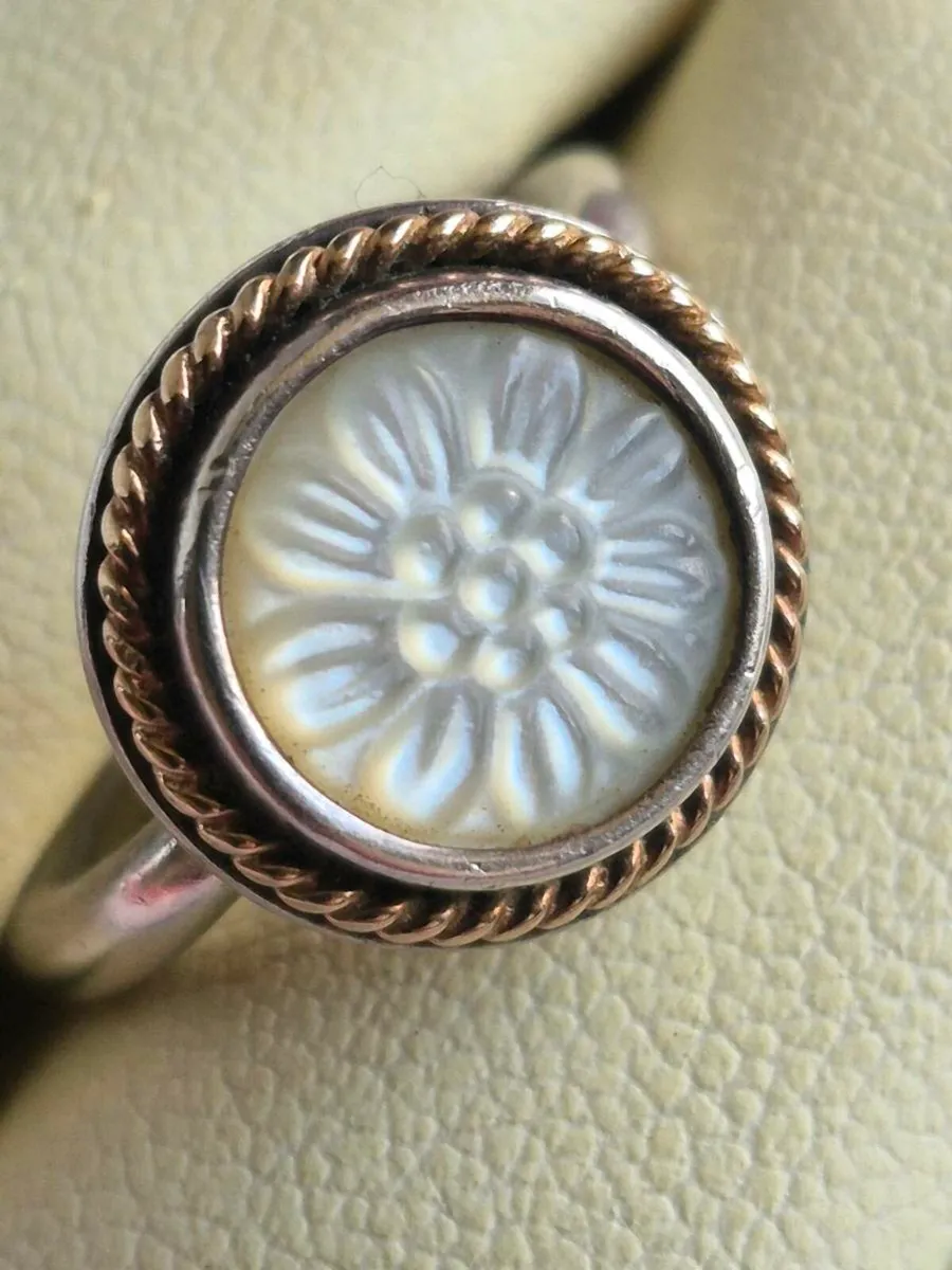 PANDORA Ring - 925/14k/Mother of Pearl (N) - Image 1