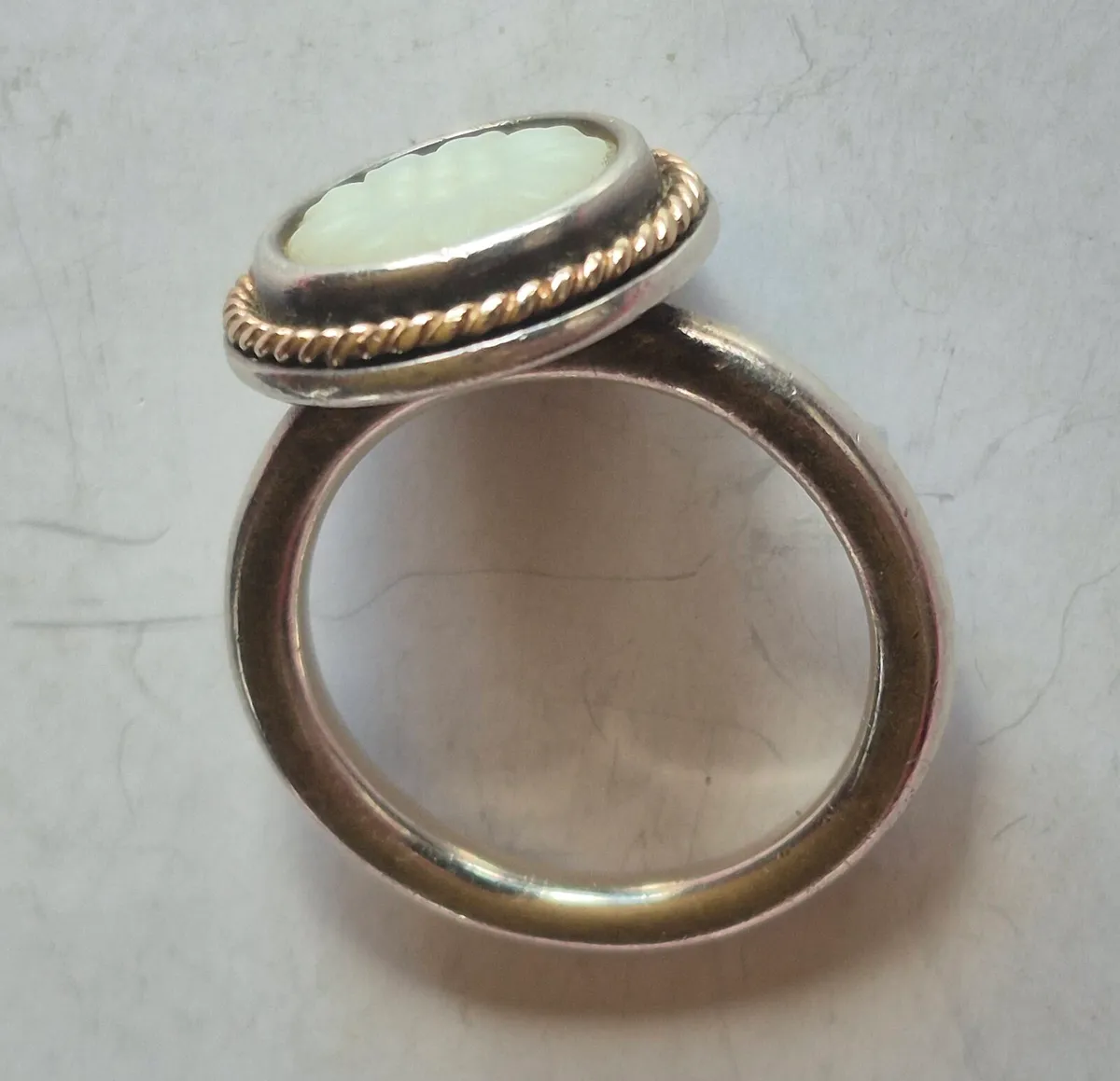 PANDORA Ring - 925/14k/Mother of Pearl (N) - Image 3
