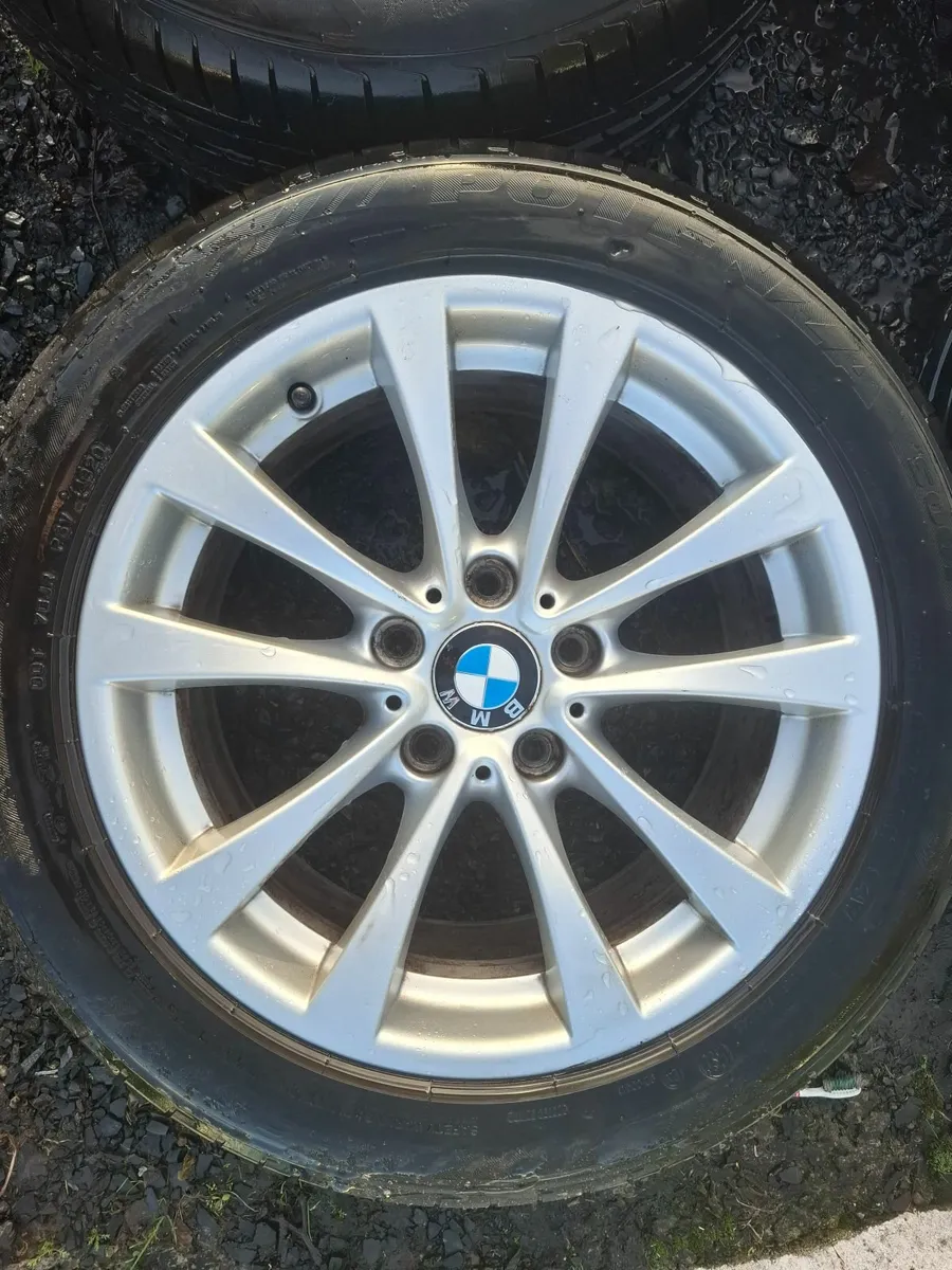 17" Genuine Bmw 3 Series F30 Alloys with tyres - Image 4