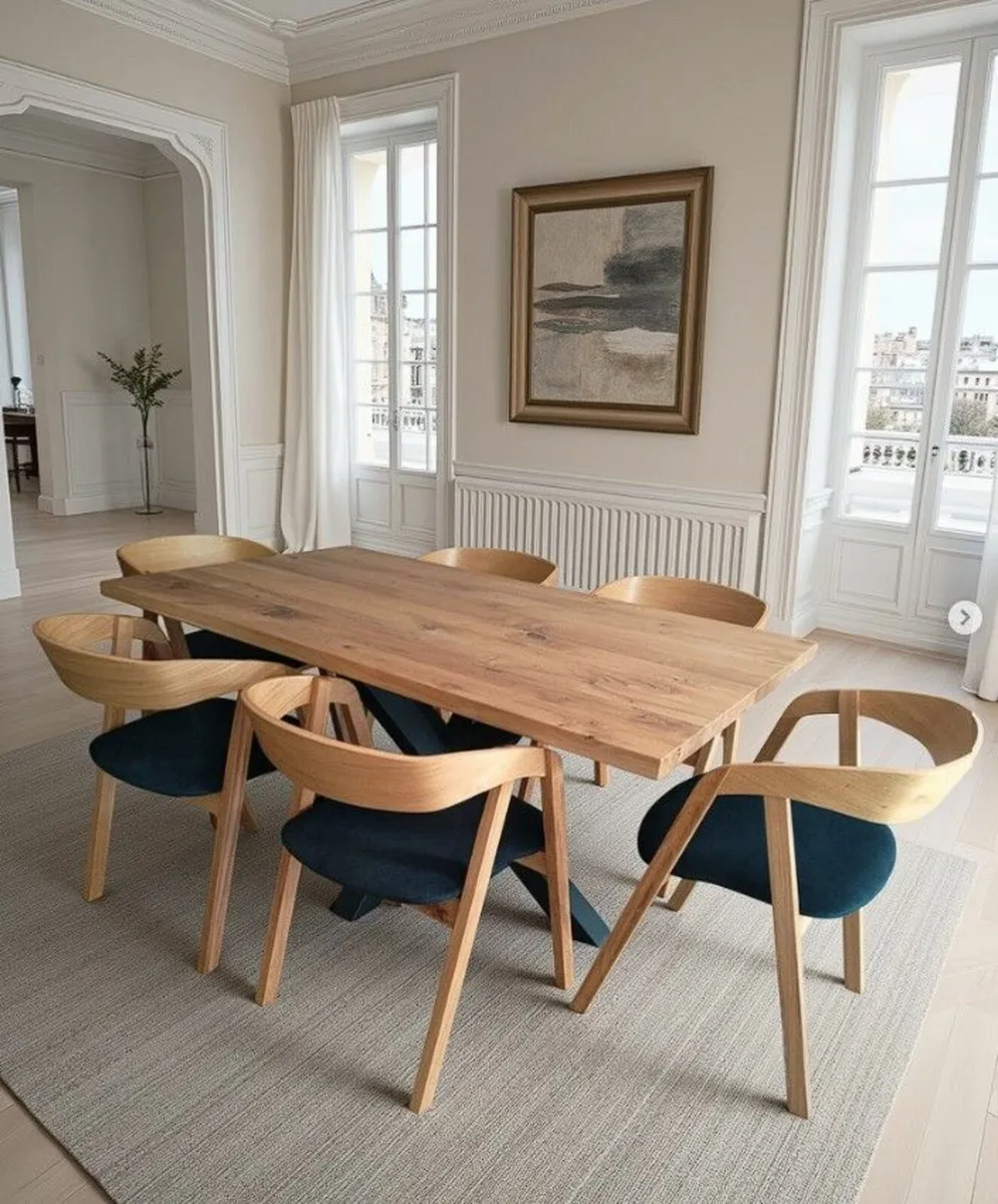 Helsinki Solid Beech or Oak Nordic Chairs - Image 1