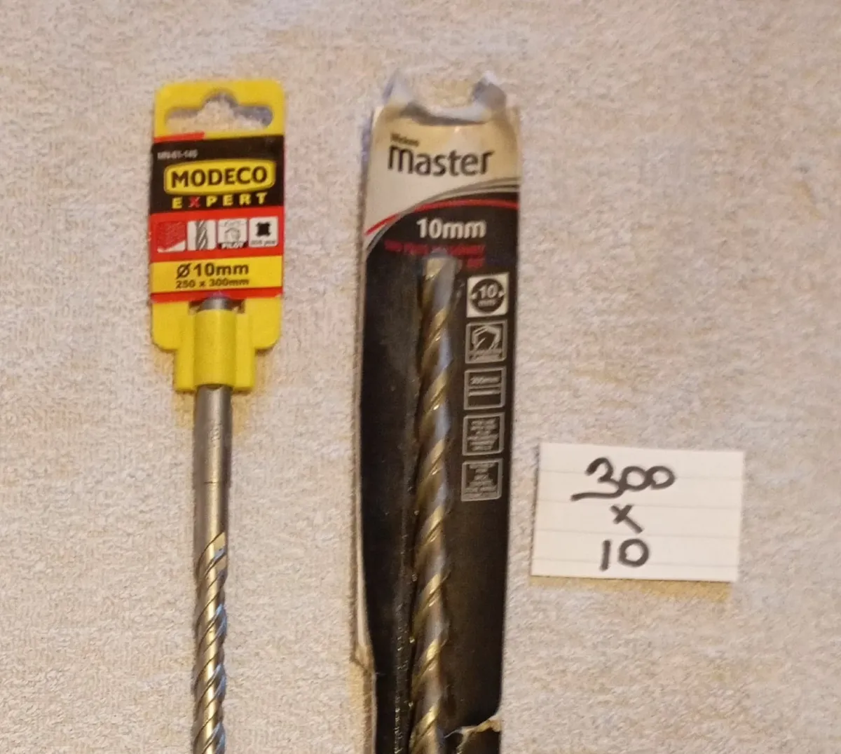 300mm x 10mm SDS Masonry Drill Bits - Image 2