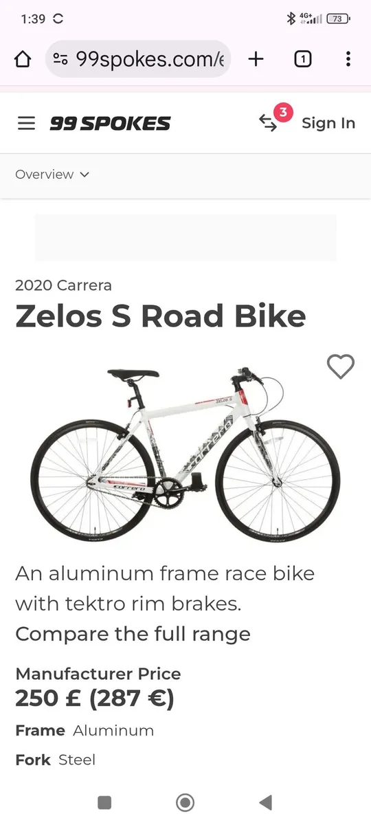 Carrera zelos s Fixie bike - must see - Image 3