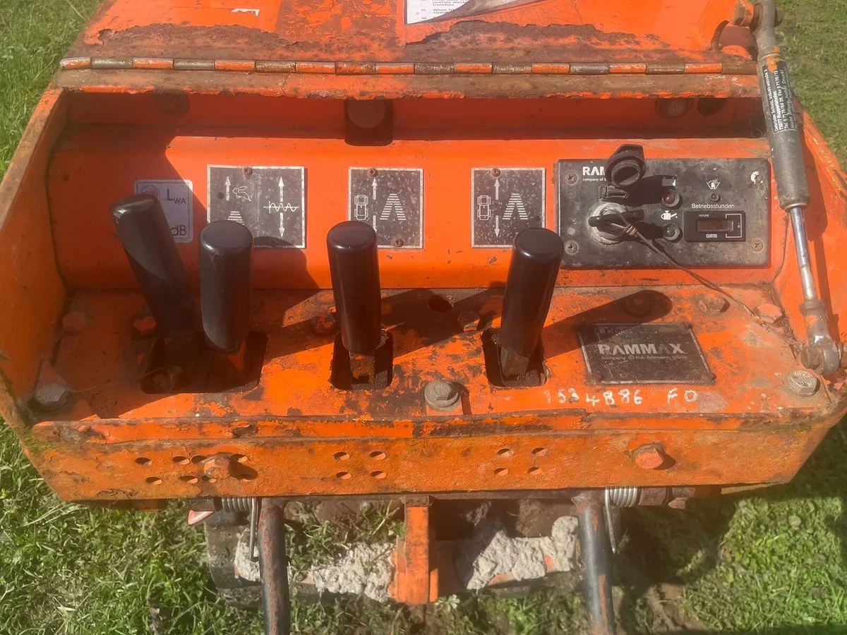 Rammax ammann roller - Image 2