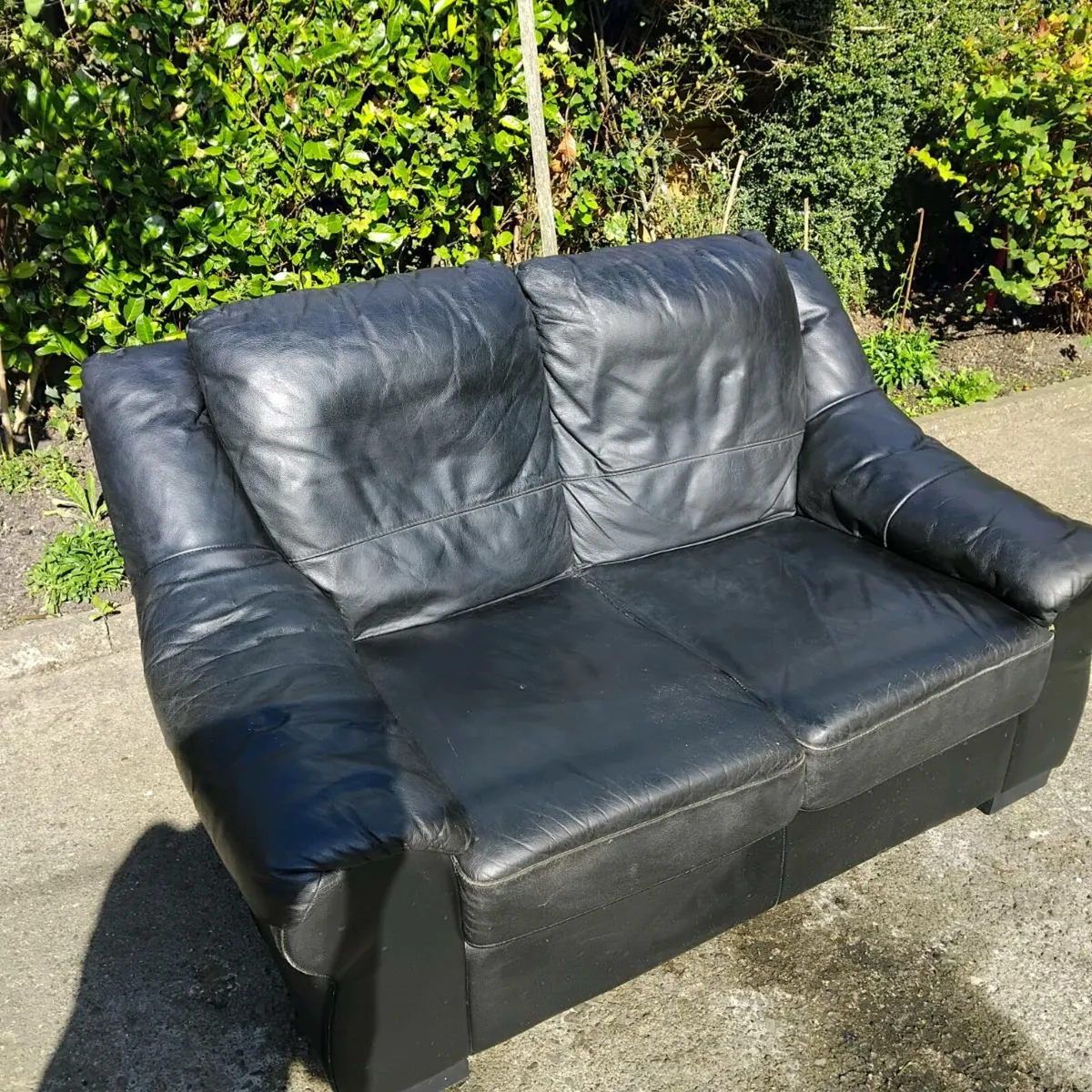 Black 2 seater - Image 1