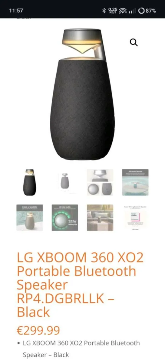 LG XBOOM 360X02 🎶🎵🎶🔊New!!! - Image 2
