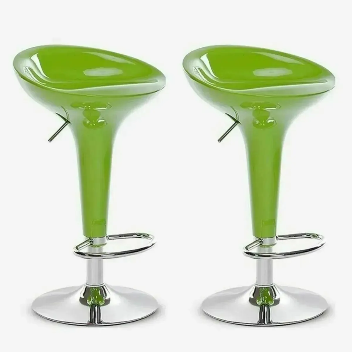 Kitchen Bar Stools Set of 2 – Gas Lift Adjustable - Image 2
