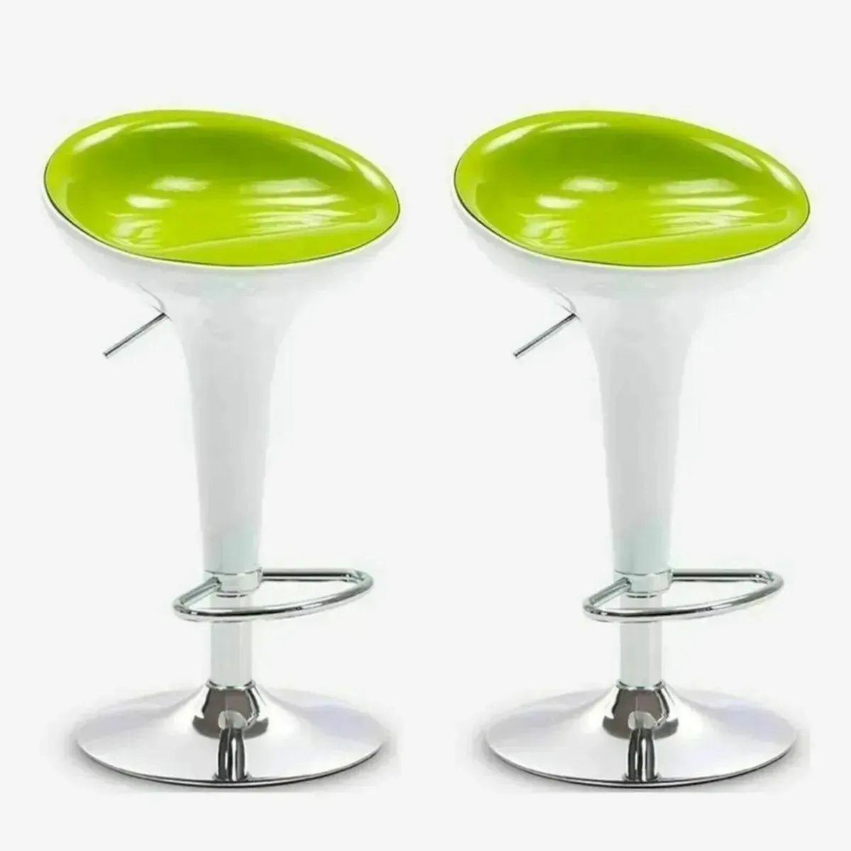 Kitchen Bar Stools Set of 2 – Gas Lift Adjustable - Image 3