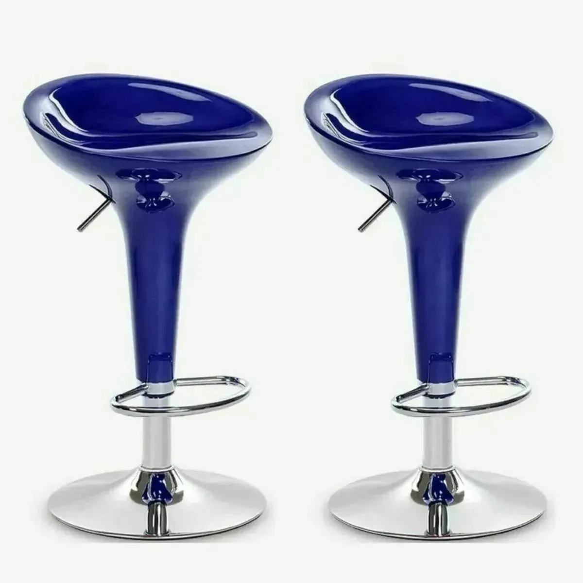 Kitchen Bar Stools Set of 2 – Gas Lift Adjustable - Image 1