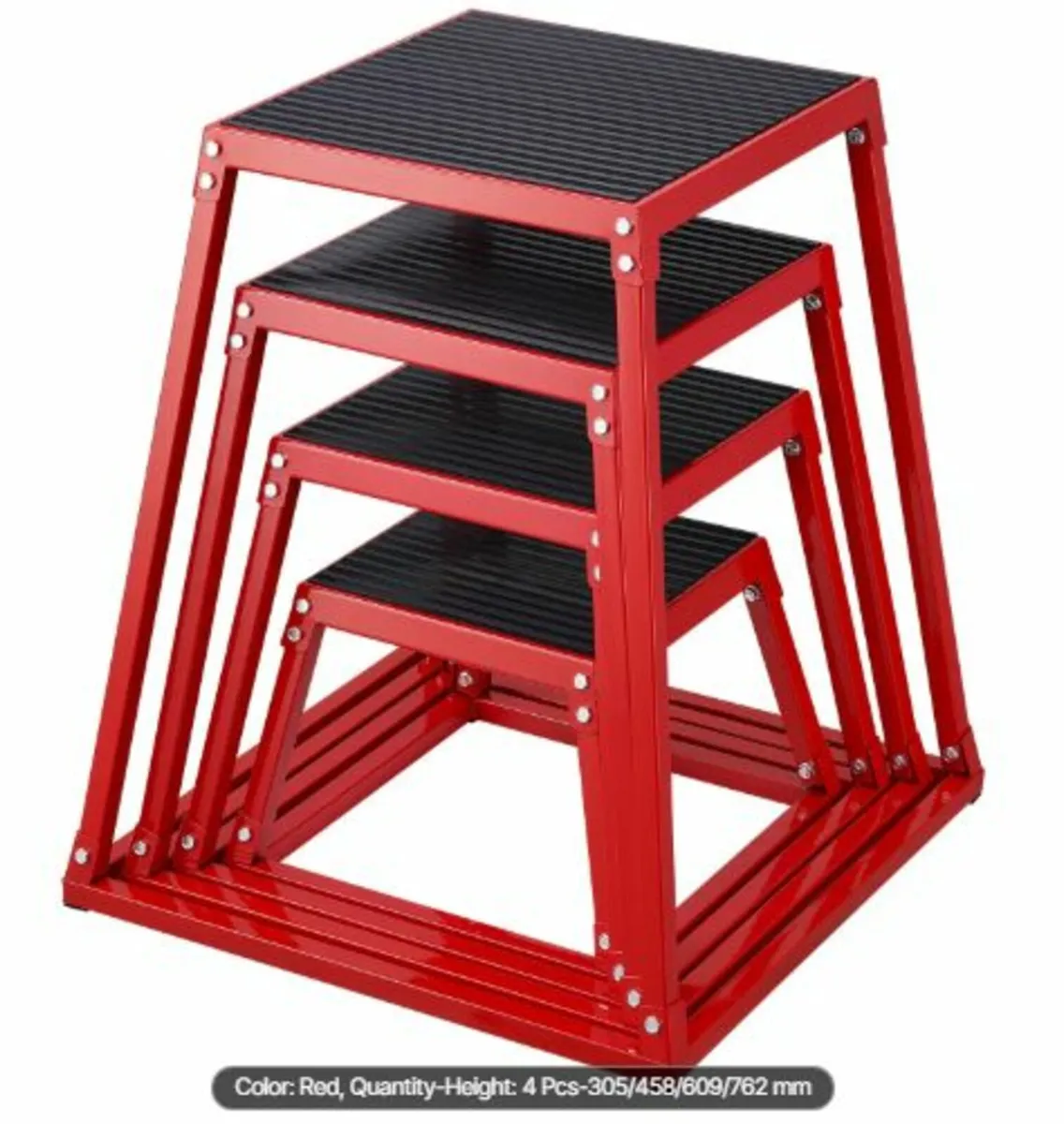 Plyometric Jump Boxes, 12/18/24/30 Inch Plyo Box, - Image 1