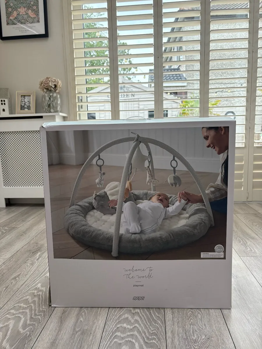 Unused Mamas & Papas Welcome to the world Playmat - Image 3
