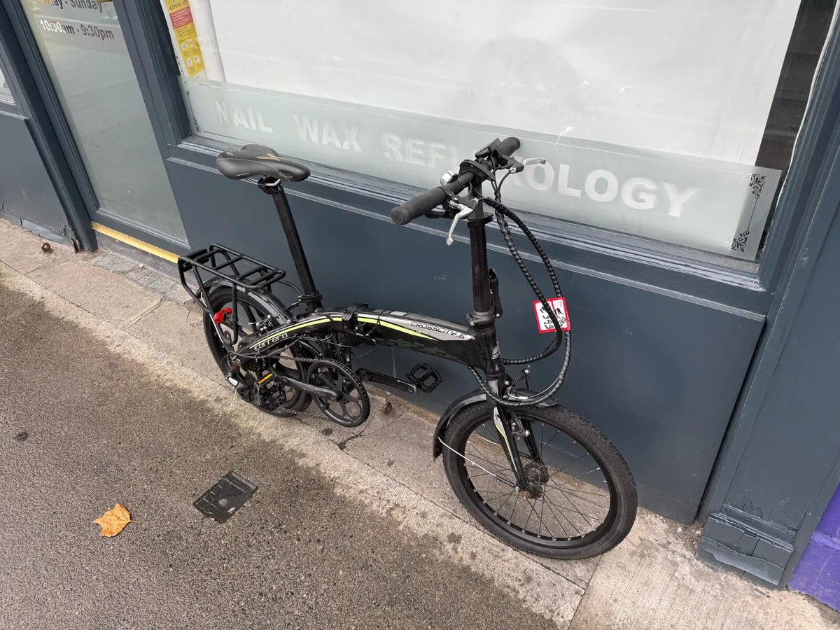 Carrera Crosscity folding E-Bike - Image 3