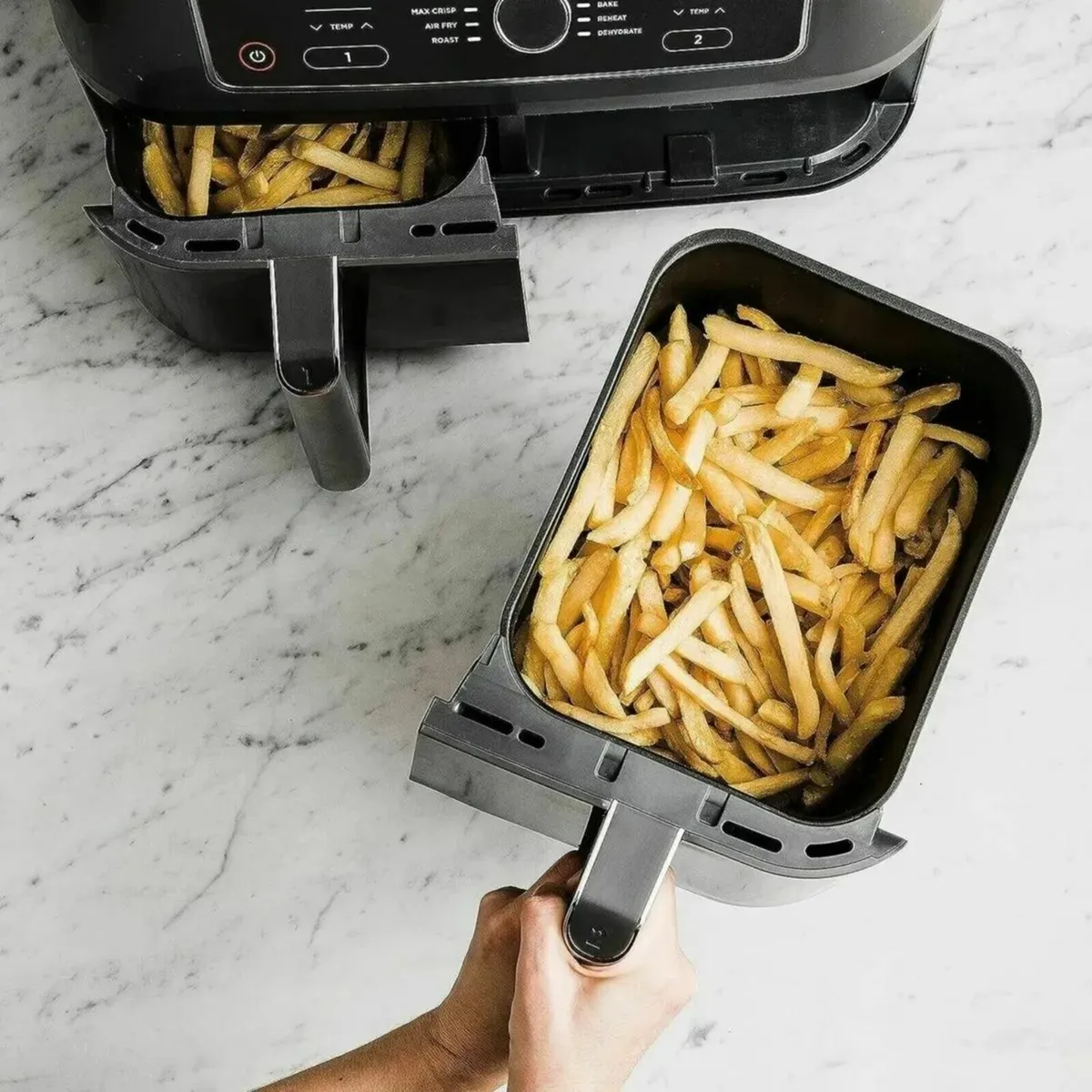Large  9.5 L Air Fryer 2 Drawer Cooking Appliance - Image 3