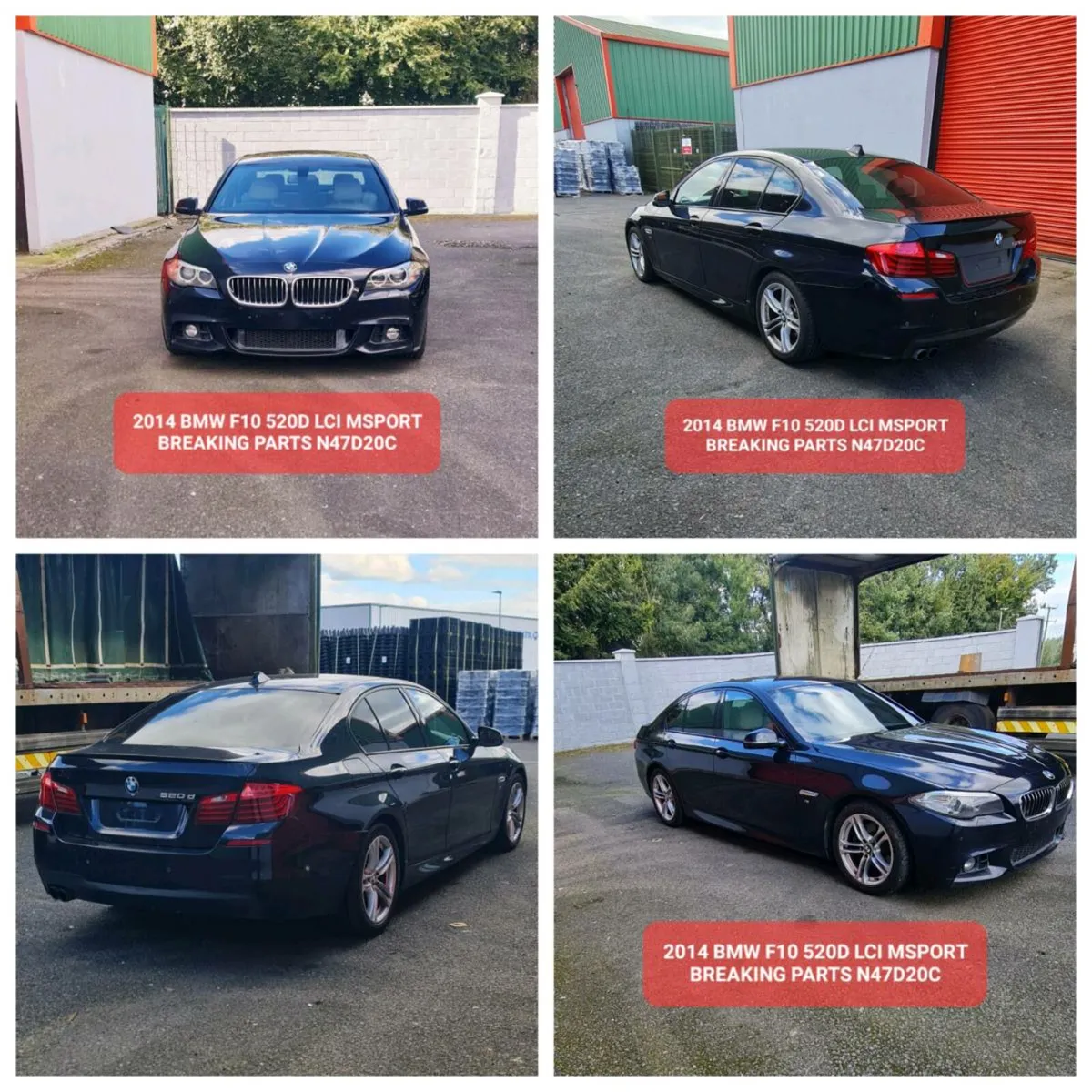 2014 BMW F10 520D LCI MSPORT BREAKING N47D20C - Image 2