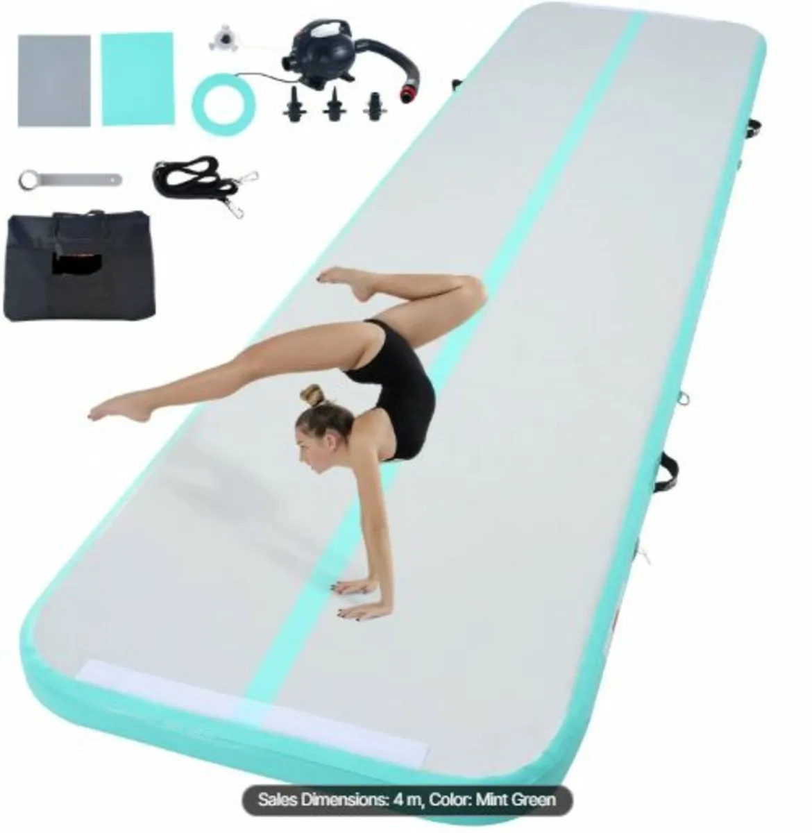 4m Air Track Inflatable Training Tumbling Gym mat - Image 1