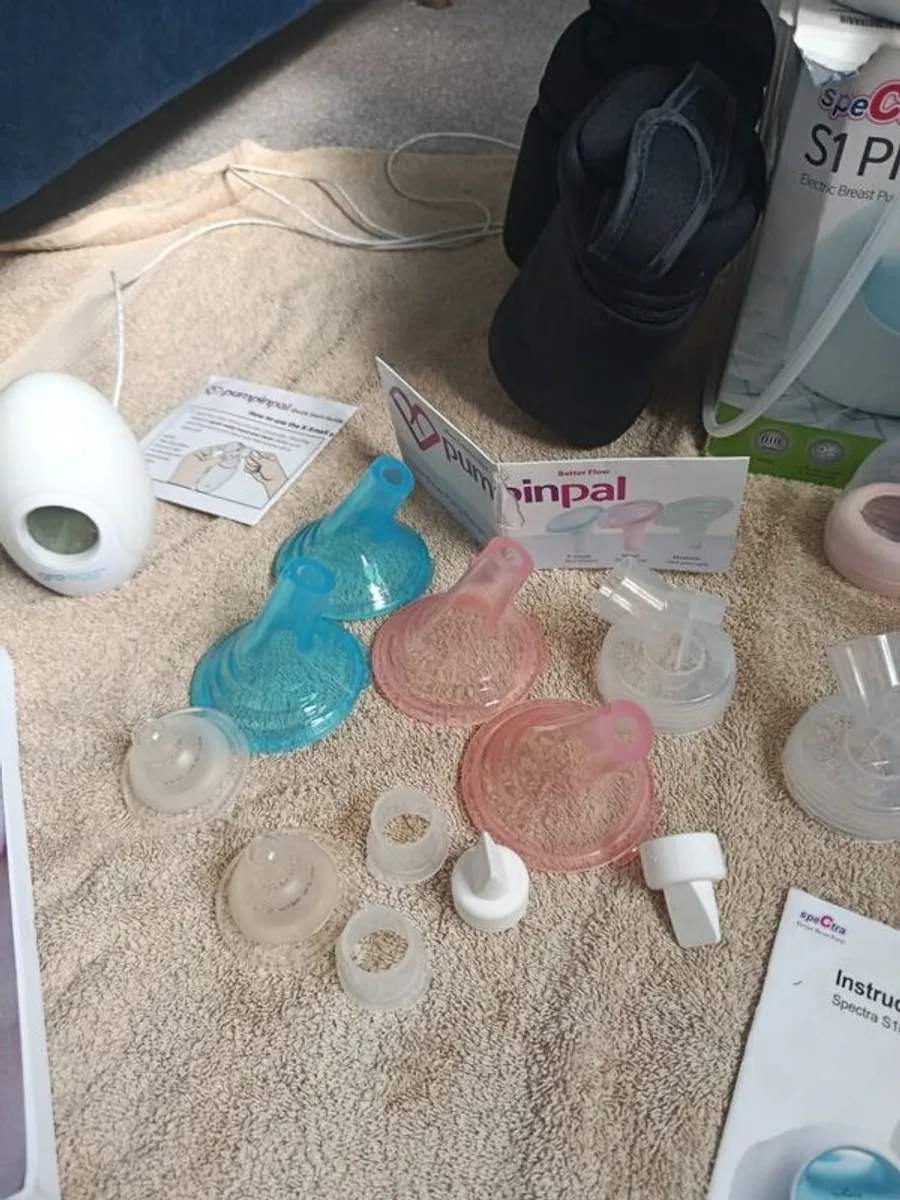 Spectra S1 Pump, Haakaas, Complete Pumping/Breastfeeding Bundle - Image 3