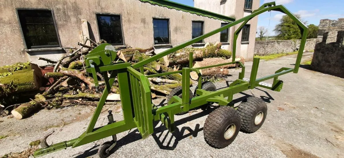 Professional forestry logtrailer - Image 1