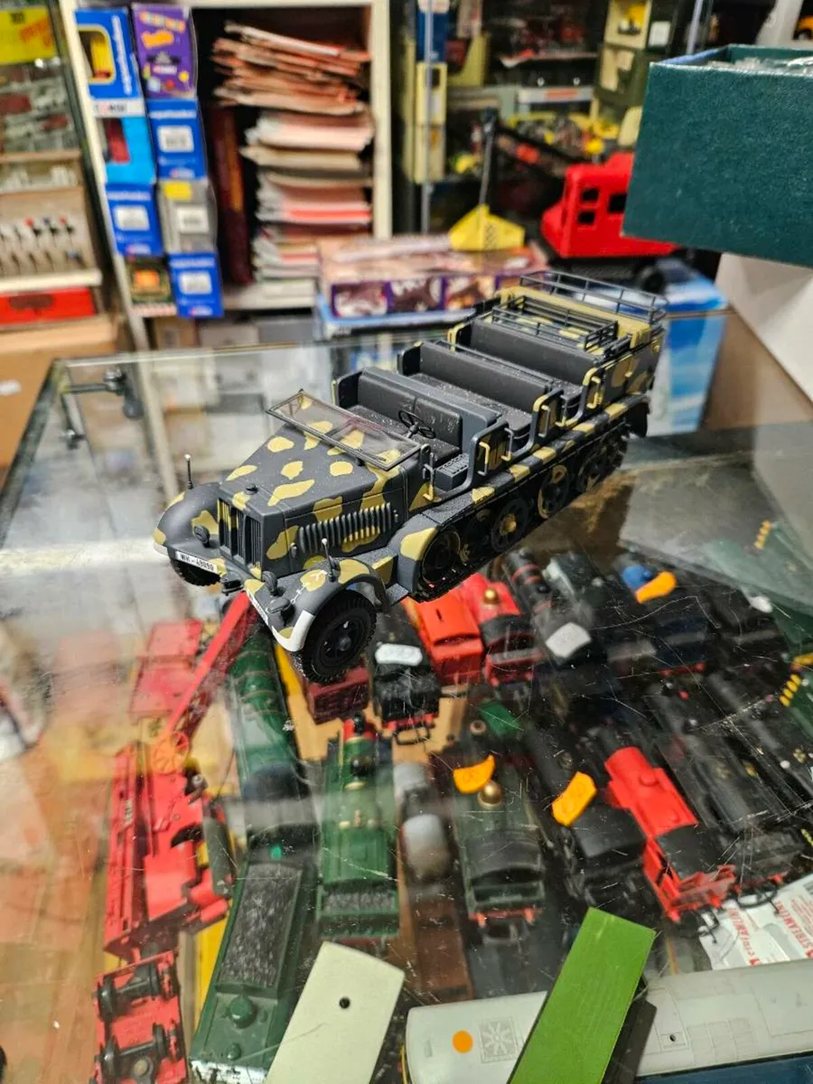 Corgi Minichamps German WW2 Halftrack - Image 1