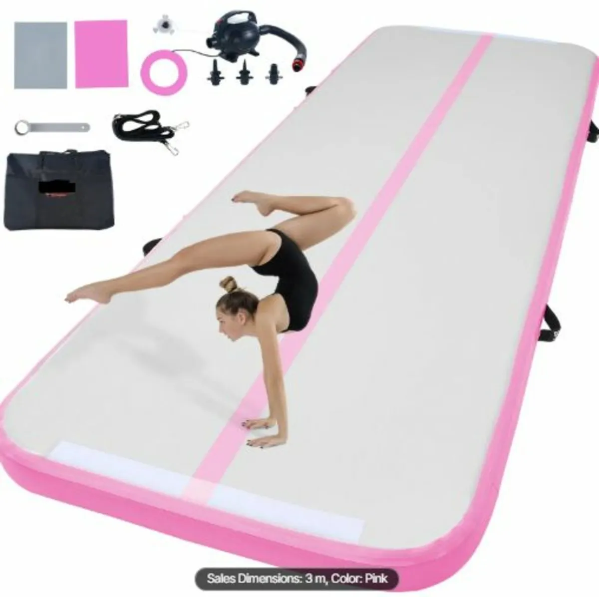3 m Air Track Inflatable Training Tumbling Gym mat - Image 1