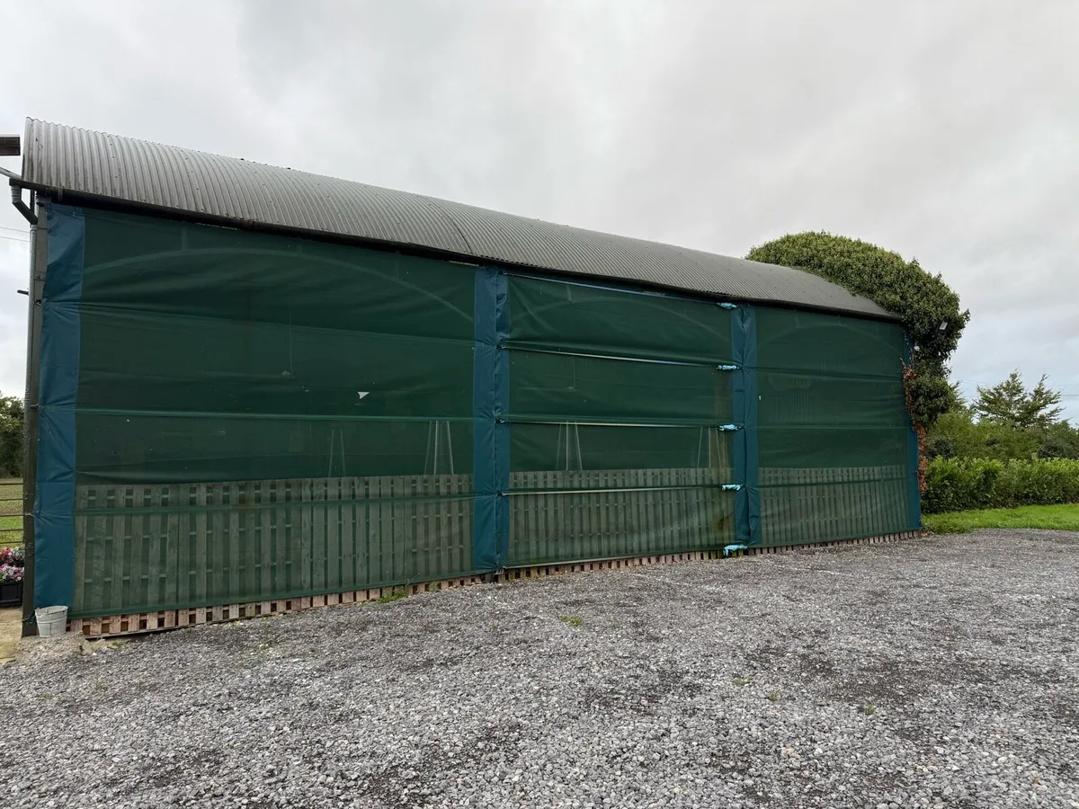 Mesh Shed Covers - no tears, perfect condition - Image 1
