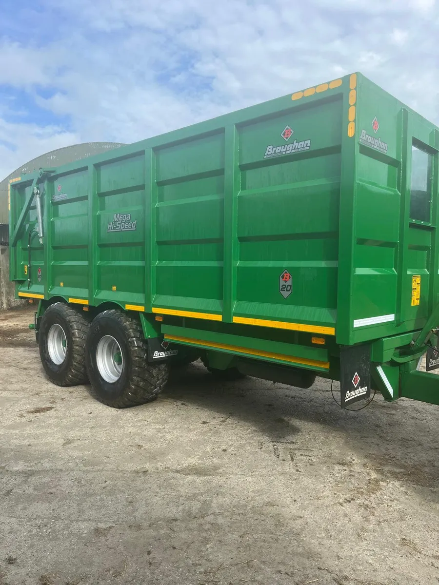 Ex Demo Broughan 20ft Grain Trailer - Image 1