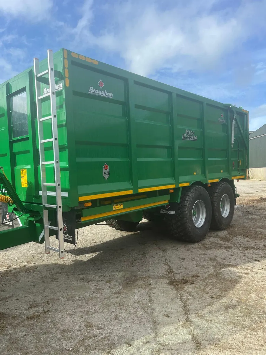 Ex Demo Broughan 20ft Grain Trailer - Image 4