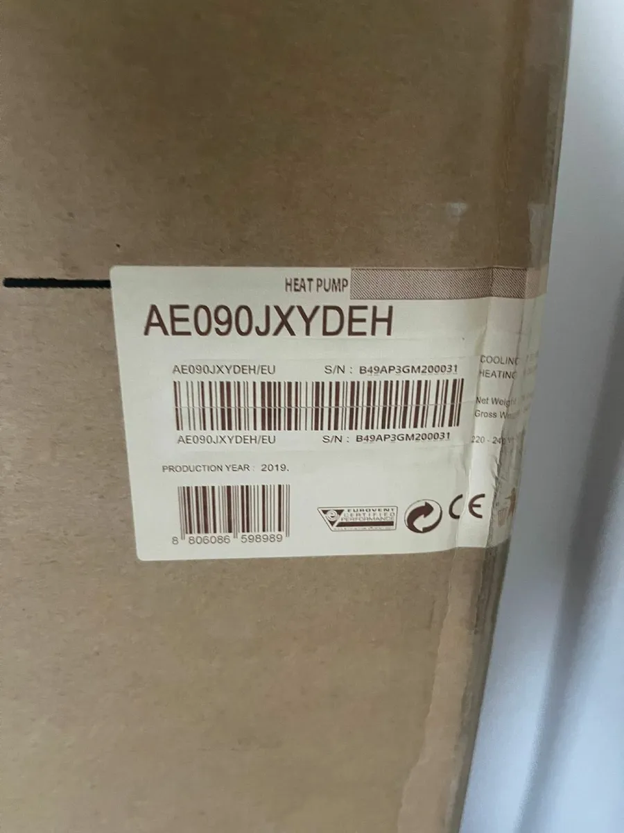 Samsung Air to Water Heat Pump *Brand new in box* - Image 2