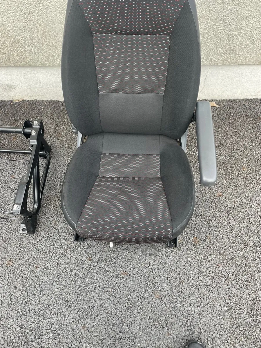 Peugeot Boxer seat and base - Image 1