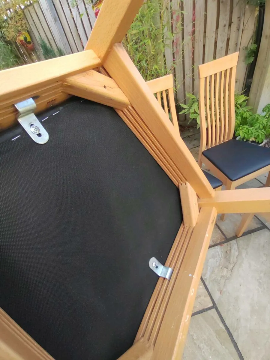 4 kitchen dining chairs - Image 4